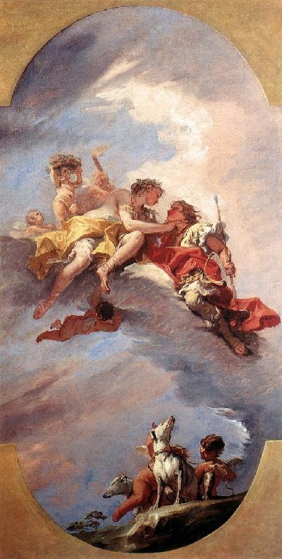 RICCI, Sebastiano Venus and Adonis